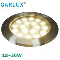 18~36w led inground light recessed led well light up light