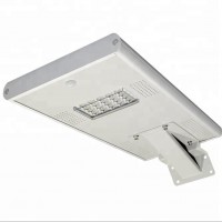 Shenzhen IP65 integrated All in One Solar with PIR sensor 12V 12w solar powered led street light