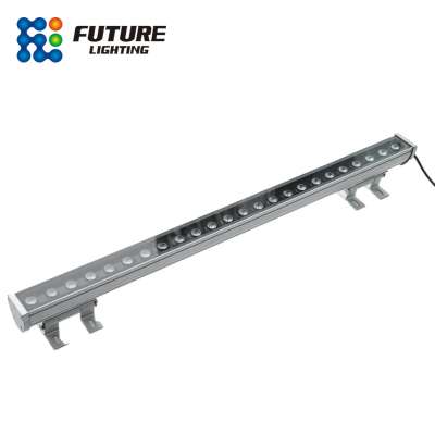 Shenzhen waterproof led DC24V aluminum housing IP65 RGB outdoor led strip wall washer light