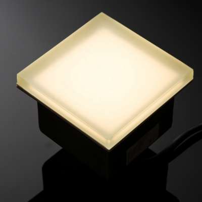 Outdoor IP67 paver lighting color changing glass led brick light