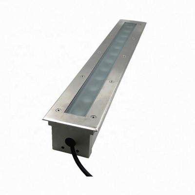 Outdoor linear strip waterproof floor ip67 inground 600x100mm led underground light