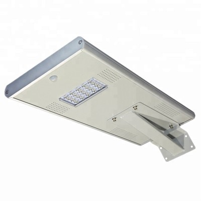 15w 12V solar panel and lithium battery Aluminium alloy led solar street light housing Bridgelu Integrative led street light