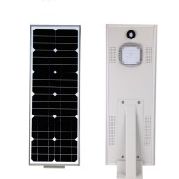 New 30W portable all in one solar light integrated lithium battery led solar street light