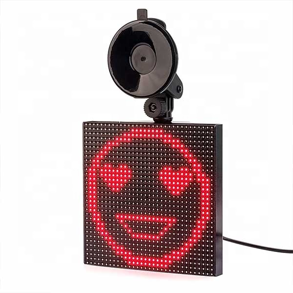 NEW P4 32x32 RGB DIY message Bluetooth APP control car sign smart led emoji car display