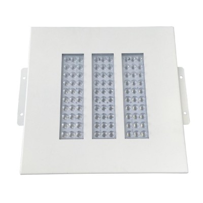 Waterproof Garage gas station, warehouse outdoor lighting good aluminum heat sink 150w recessed facade module led canopy light